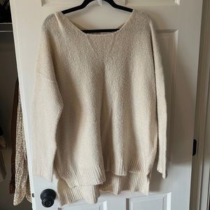 Dreamers Cross-back Oversized Sweater